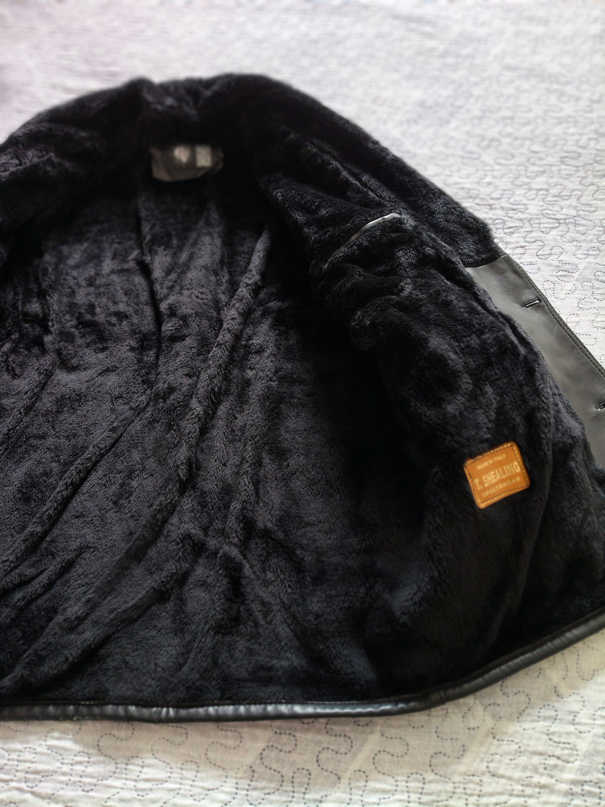 Sportswear Giacca Shearling in pelle sintetica Taglia XL