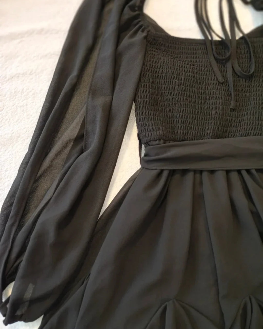SHEIN Vestito Nero Donna Taglia S
