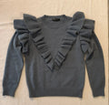 SHEIN 
Maglione con volant donna 
Taglia S
