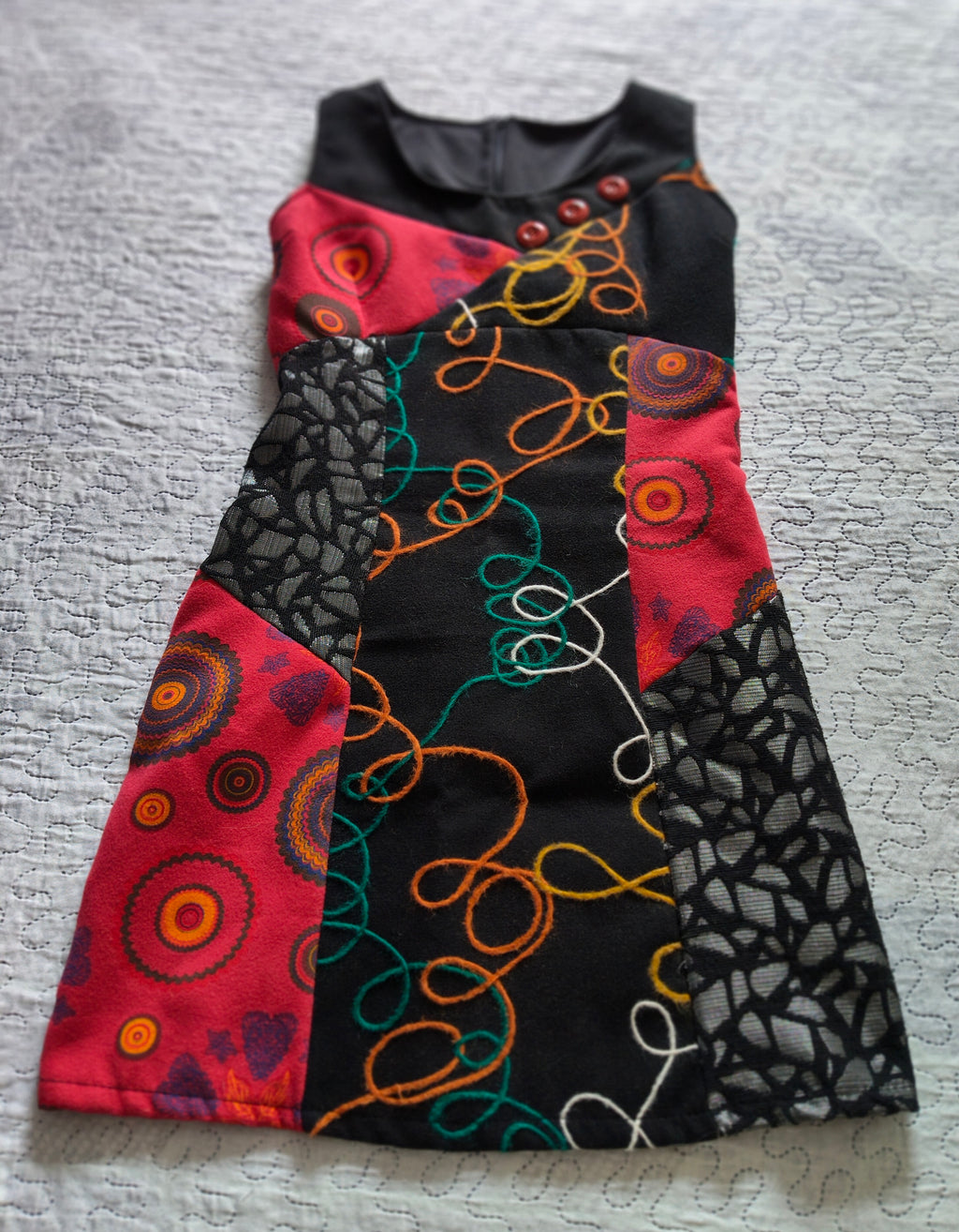 Vestito donna Patchwork tg S/38/8
