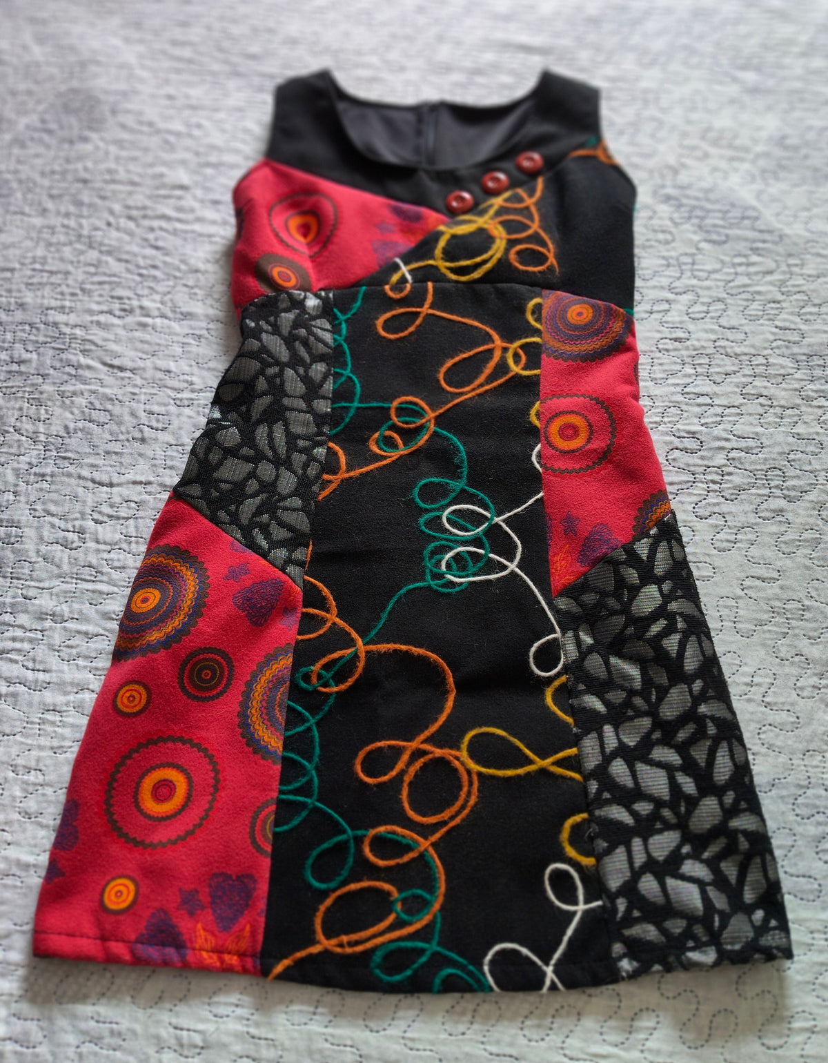 Vestito donna Patchwork tg S/38/8