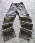 Jeans Zara Grigio Chiaro Taglia 38