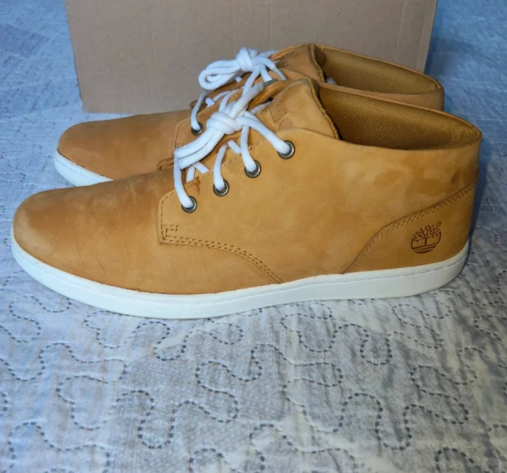 Timberland Scarpe Uomo Camoscio Beige/Marrone Misura 44