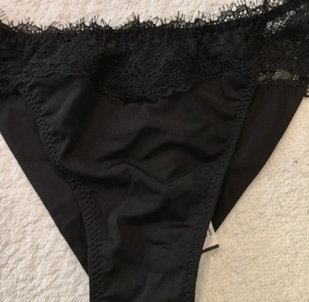 Intimissimi  Brasiliana in Pizzo Nero Nuova !  Taglia S