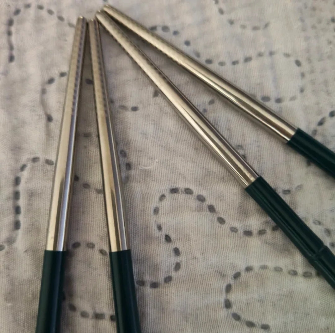 Bacchette Sushi Acciaio 304 Riutilizzabili