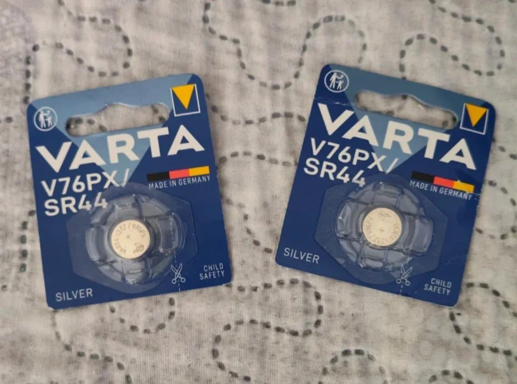 Coppia Varta V76PX/SR44 Micro Batterie