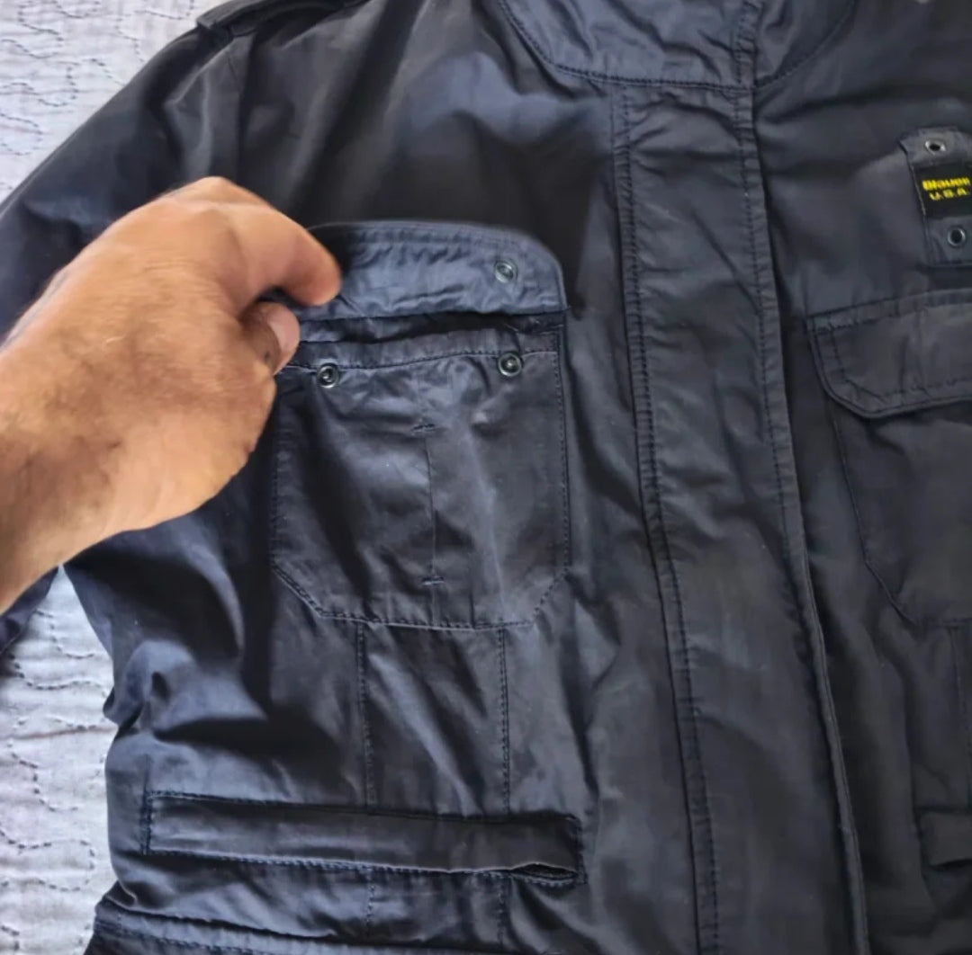 Blauer Giubbotto Donna Blauer Blu Taglia L/40