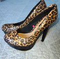 Tally Weijl Scarpe Décolleté Donna Leopardate Tacco 13 Misura 39