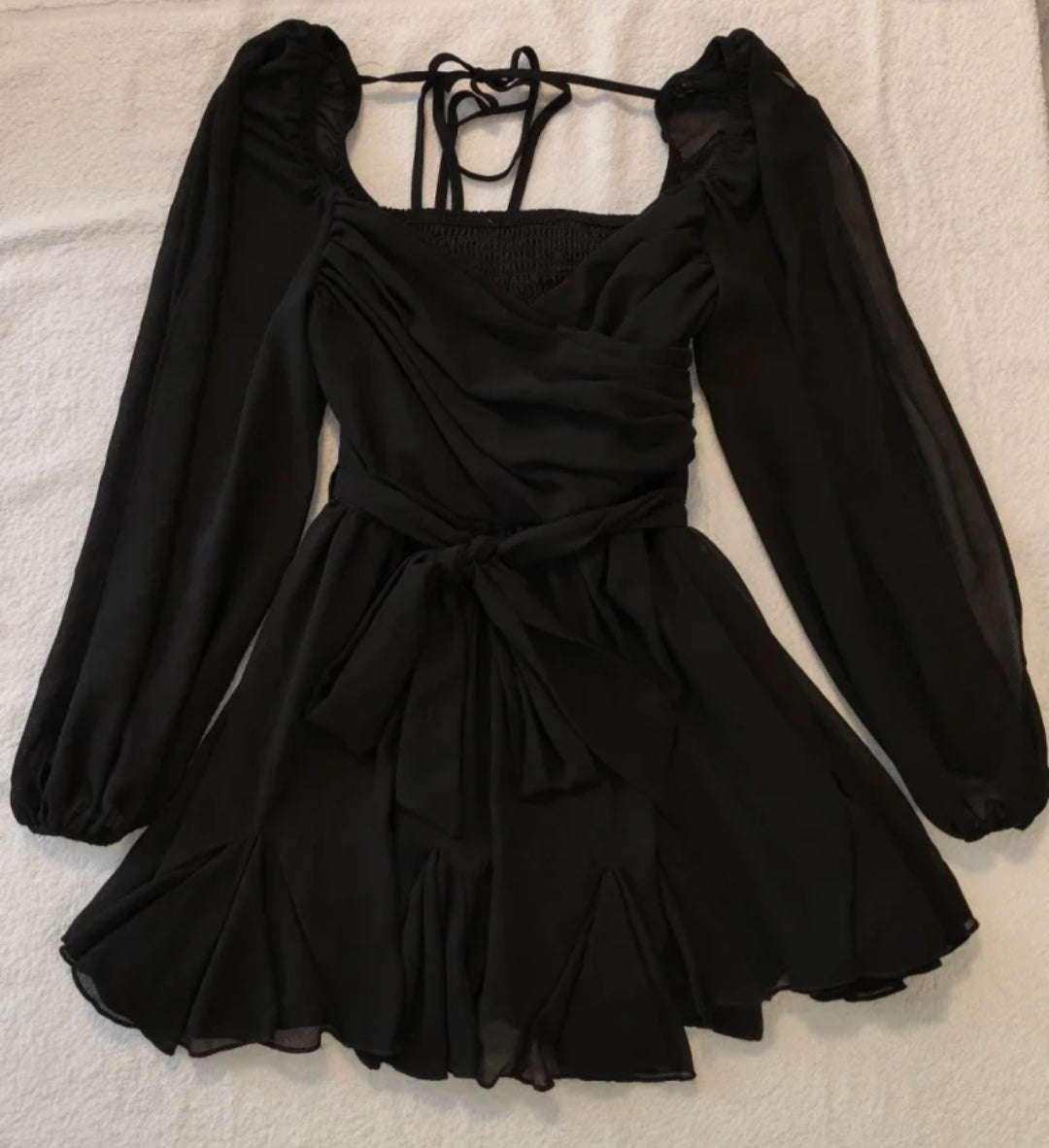 SHEIN Vestito Nero Donna Taglia S