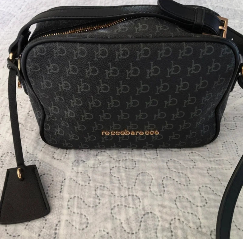 Borsa Roccobarocco 
Nera con Logo
Bellissima !