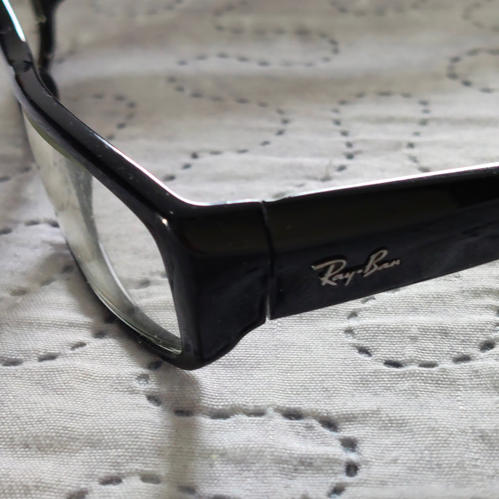 Ray-Ban Occhiali da Vista Neri Lenti Cambiabili