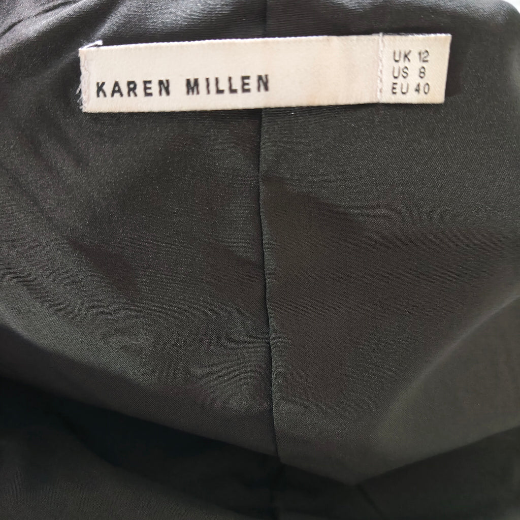 Vestito Elegante Karen Millen Nero Taglia 44