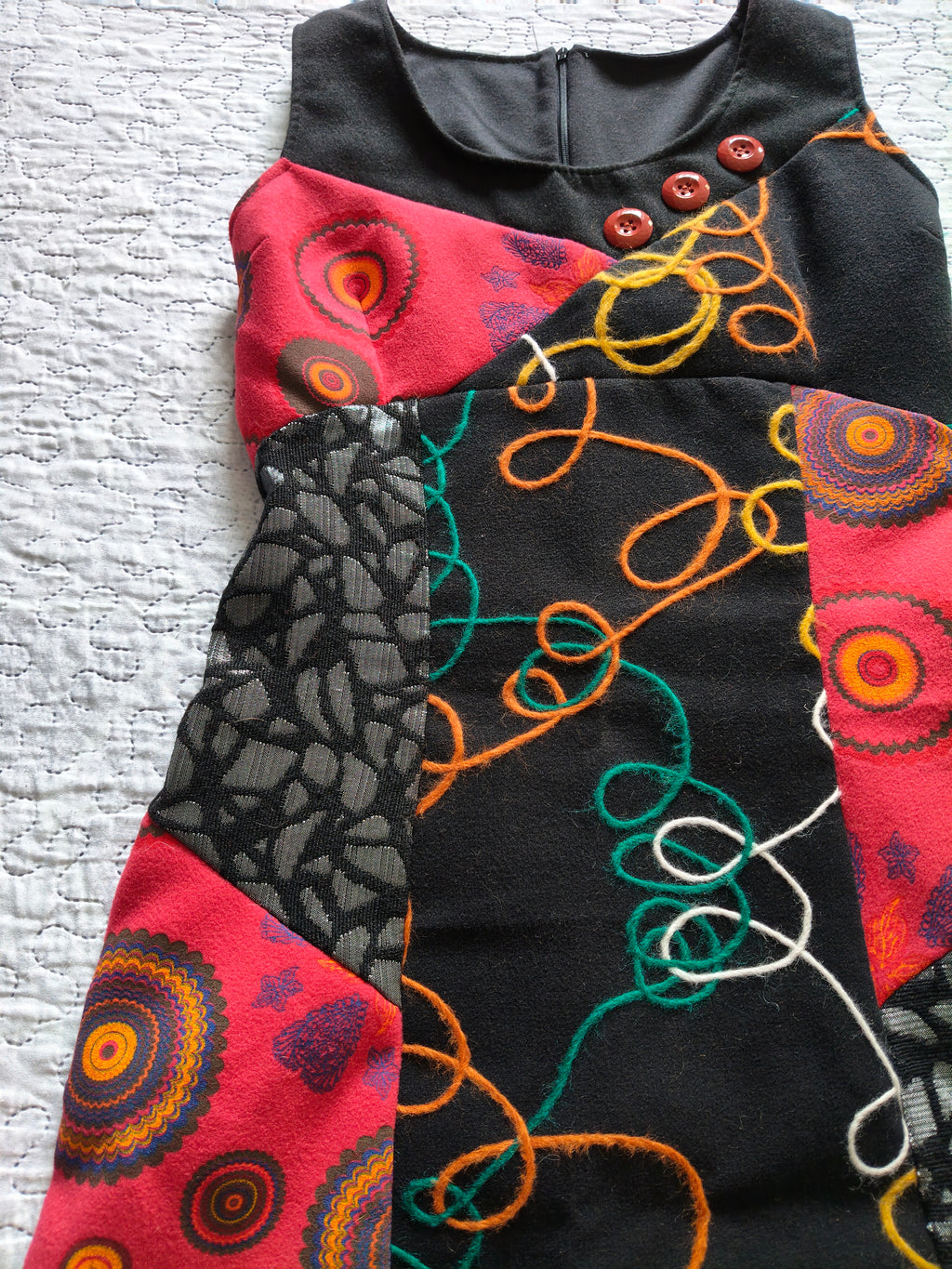 Vestito donna Patchwork tg S/38/8