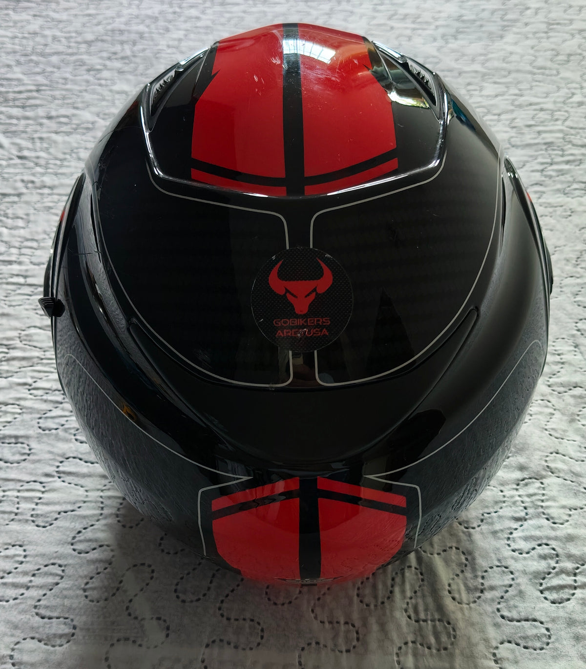 Casco Integrale Airoh Movement S Faster Rosso e Nero Lucido