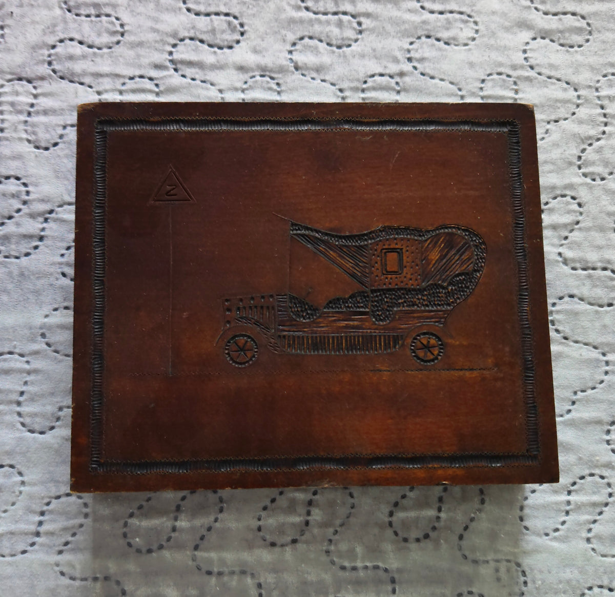 Cofanetto Portagioie Vintage in Legno