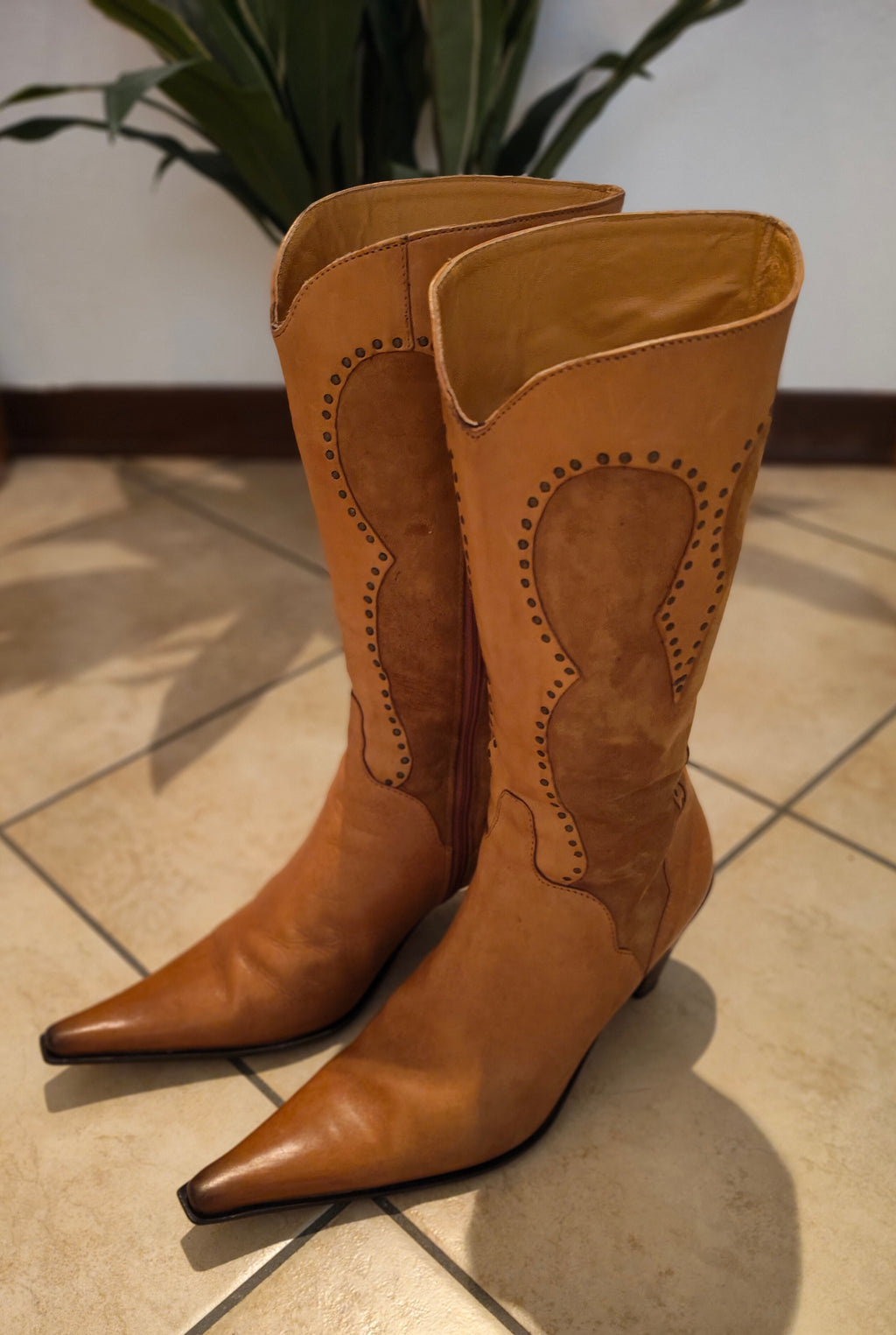 Alto Gradimento Stivali Texani Donna Tg 37.5 Bellissimi !