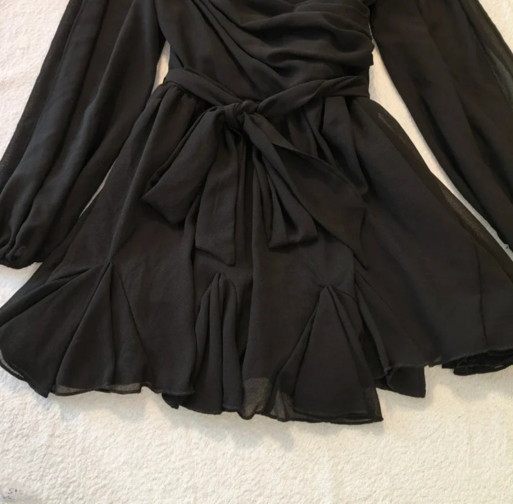 SHEIN Vestito Nero Donna Taglia S