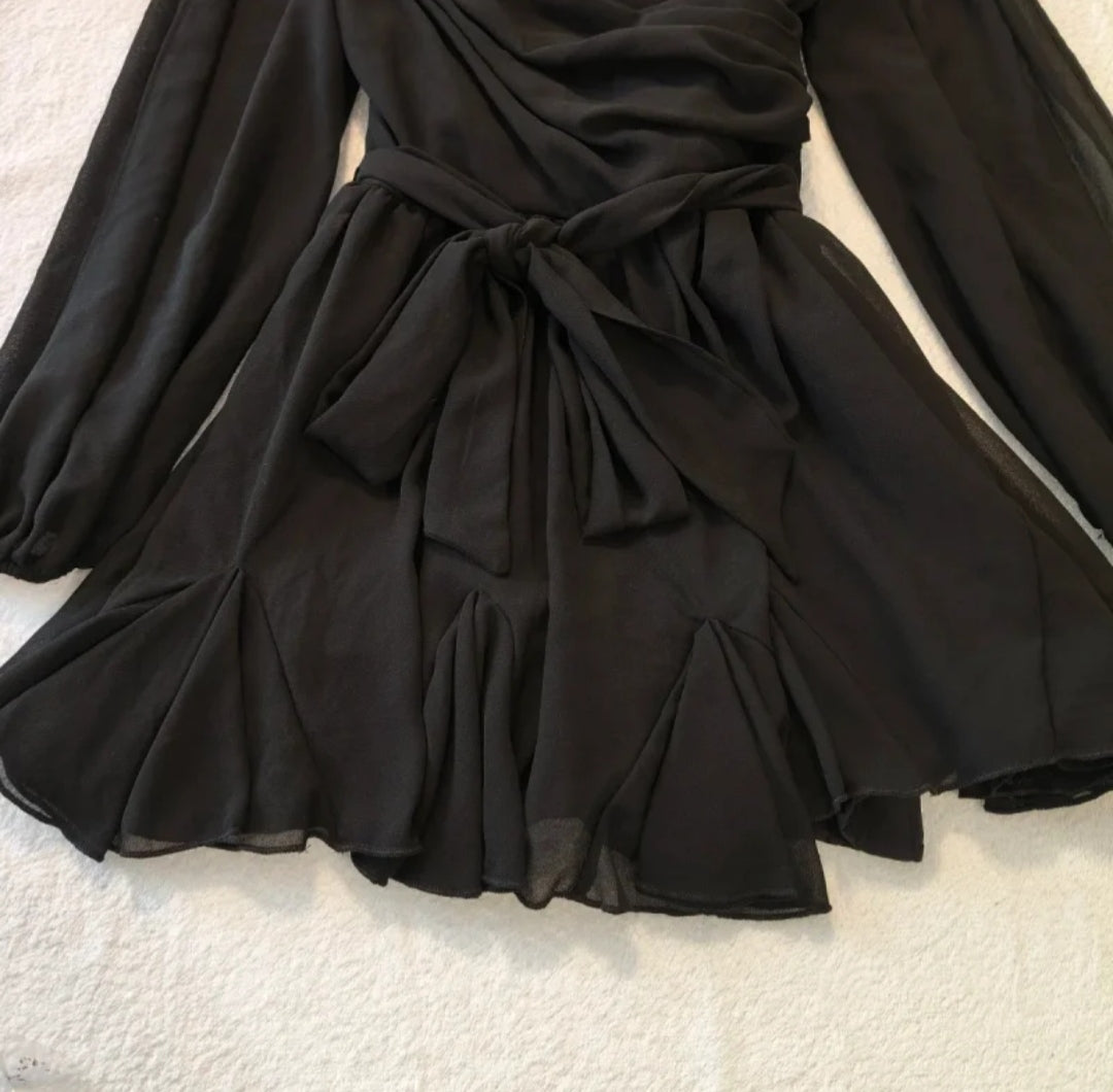 SHEIN Vestito Nero Donna Taglia S