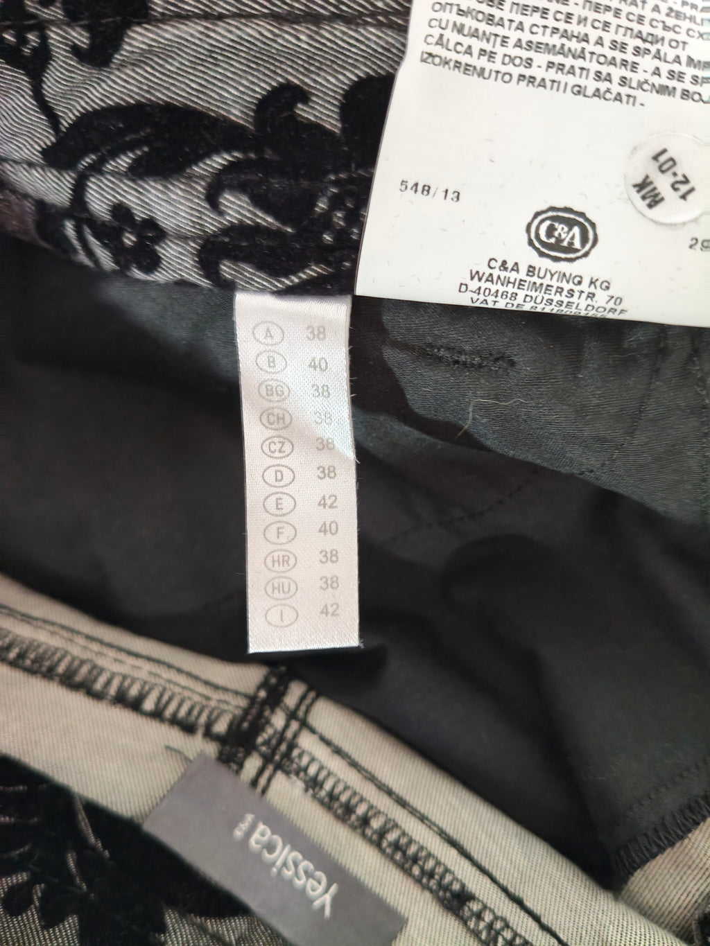 Yessica Pantalone Skinny Donna Tg 42