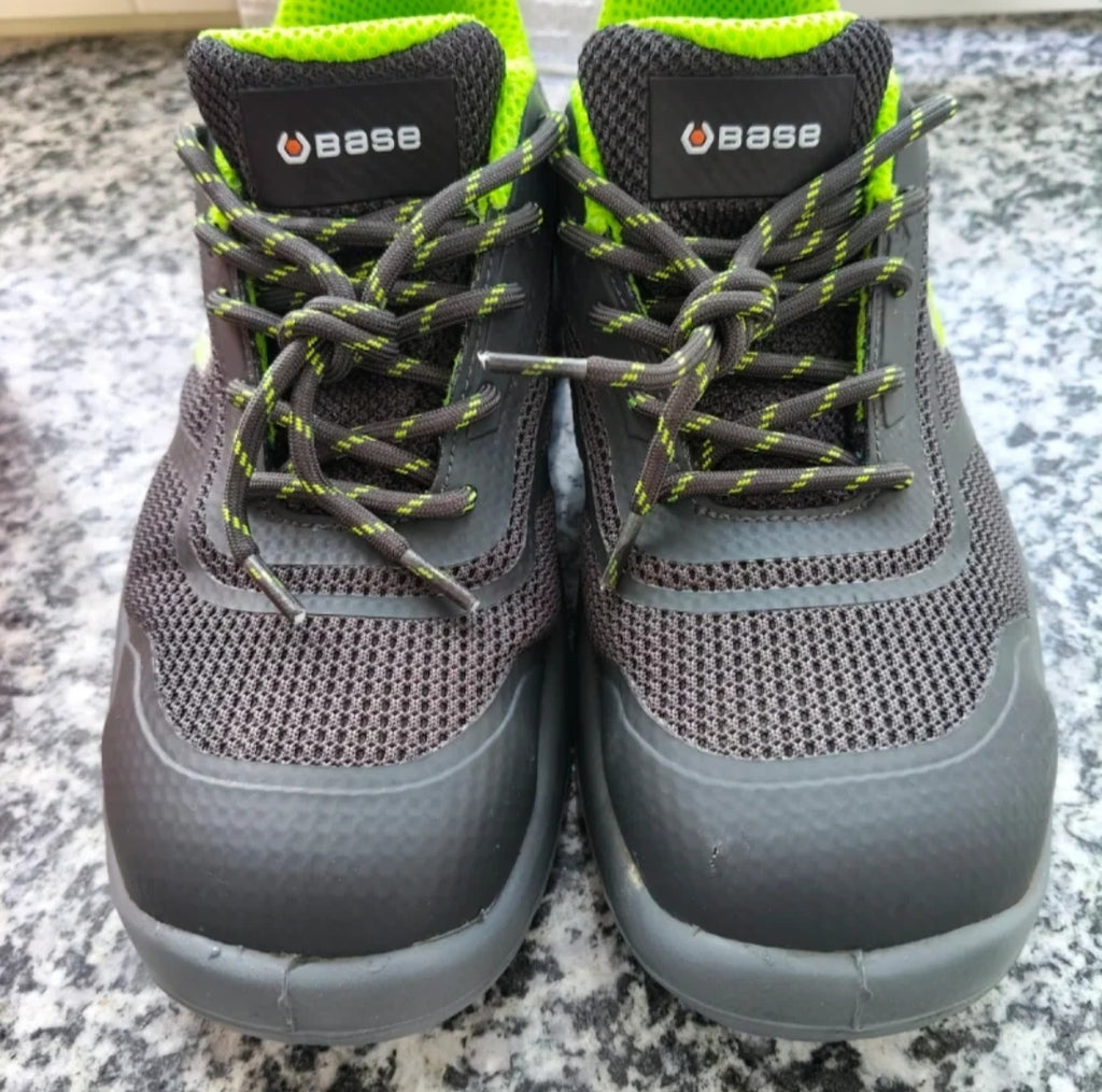 Base Scarpe antinfortunistiche Nere/Verdi Tg 38