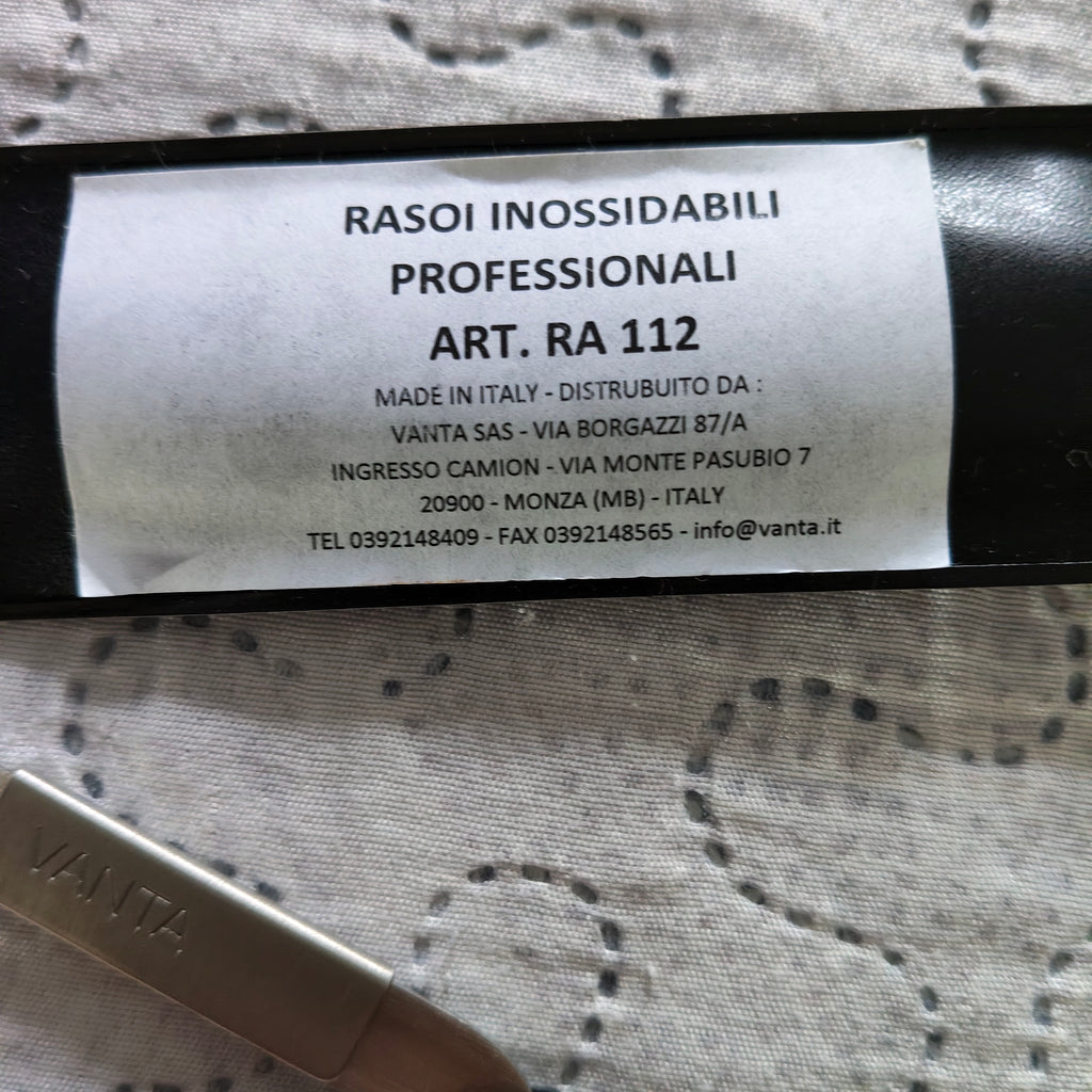 Rasoio a Mano Libera Shavette Vanta Art. RA 112