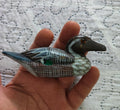Miniatura Anatra in Legno Vintage da Collezione.