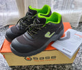 Base Scarpe antinfortunistiche Nere/Verdi Tg 38