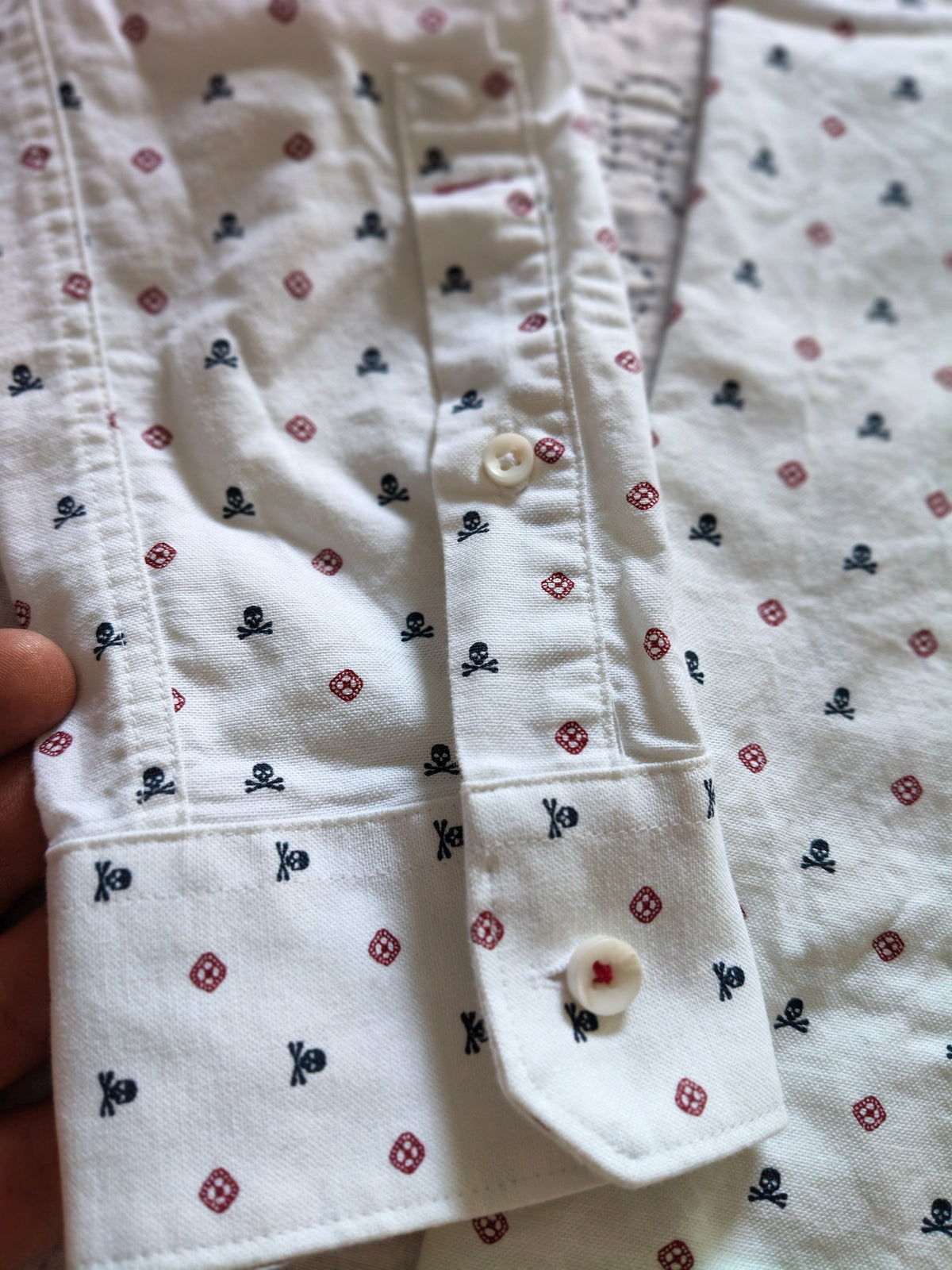 Camicia Zara Man Misura L 
Fantasia Piccola Doppia