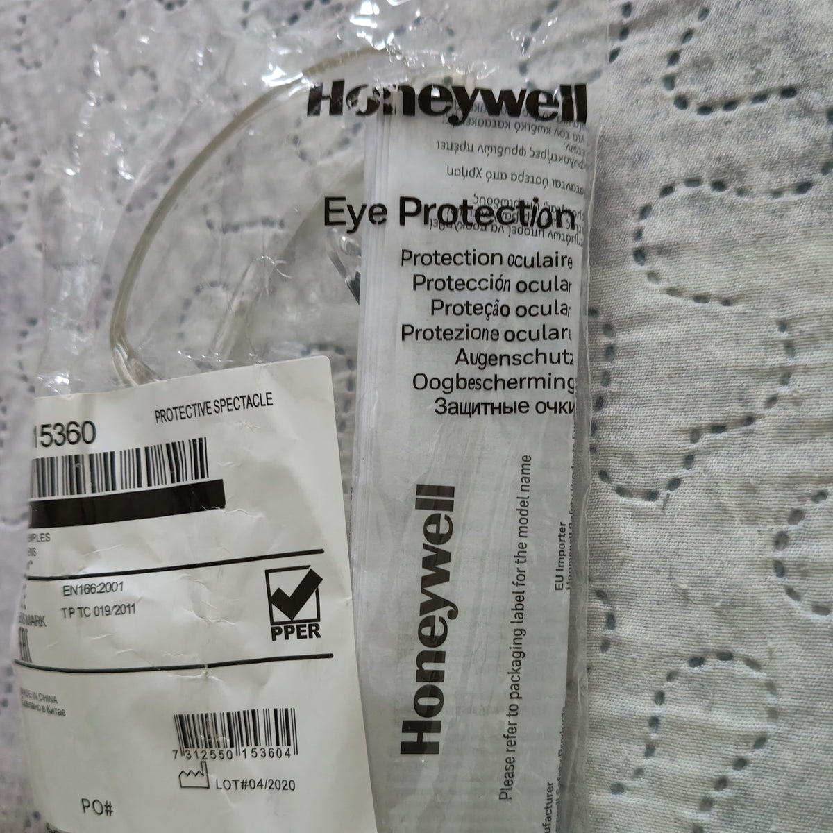 Occhiali protettivi Honeywell CEE
Nuovi !