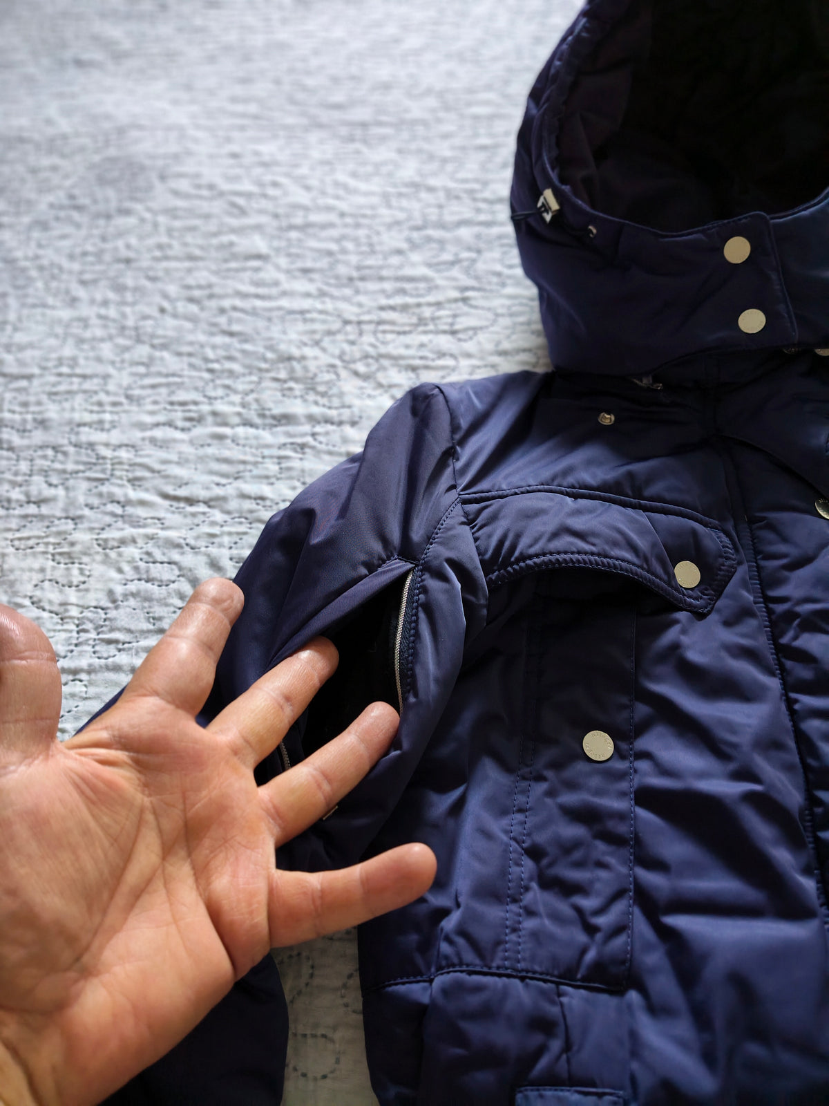 Piumino Allegrini Donna Sagomato Taglia 44