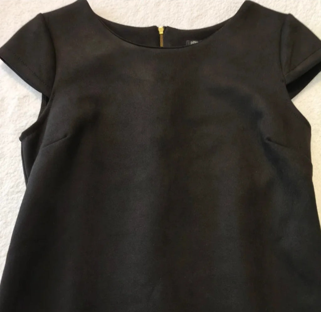 Vestito Pittarello nero sopra il Ginocchio Taglia S