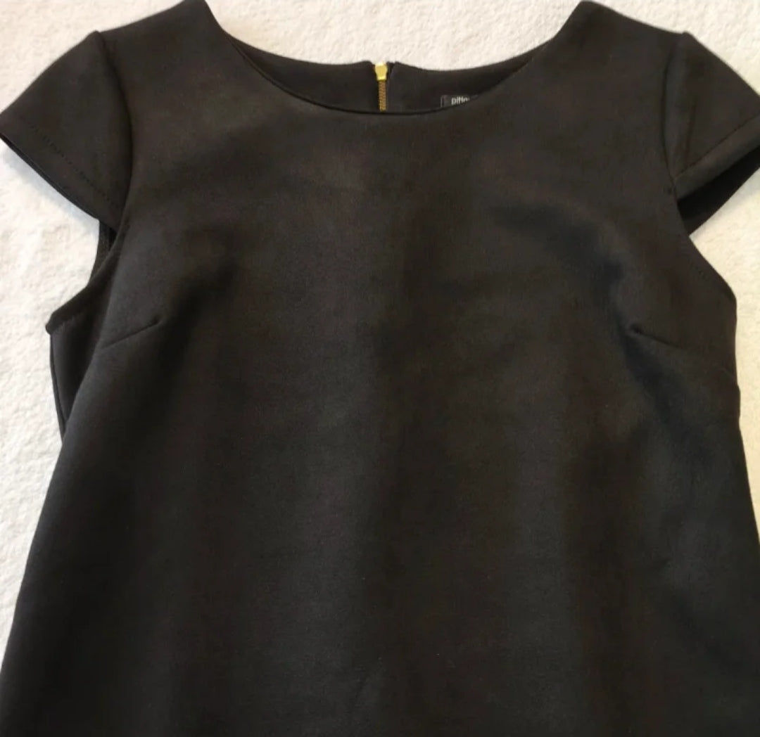 Vestito Pittarello nero sopra il Ginocchio Taglia S
