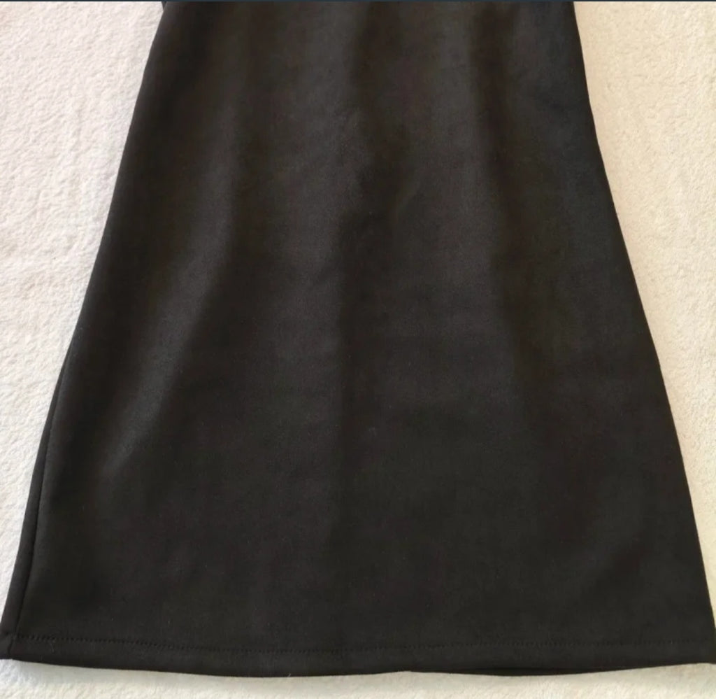Vestito Pittarello nero sopra il Ginocchio Taglia S