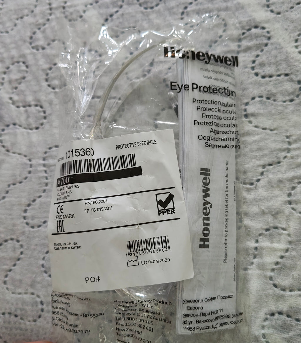 Occhiali protettivi Honeywell CEE
Nuovi !
