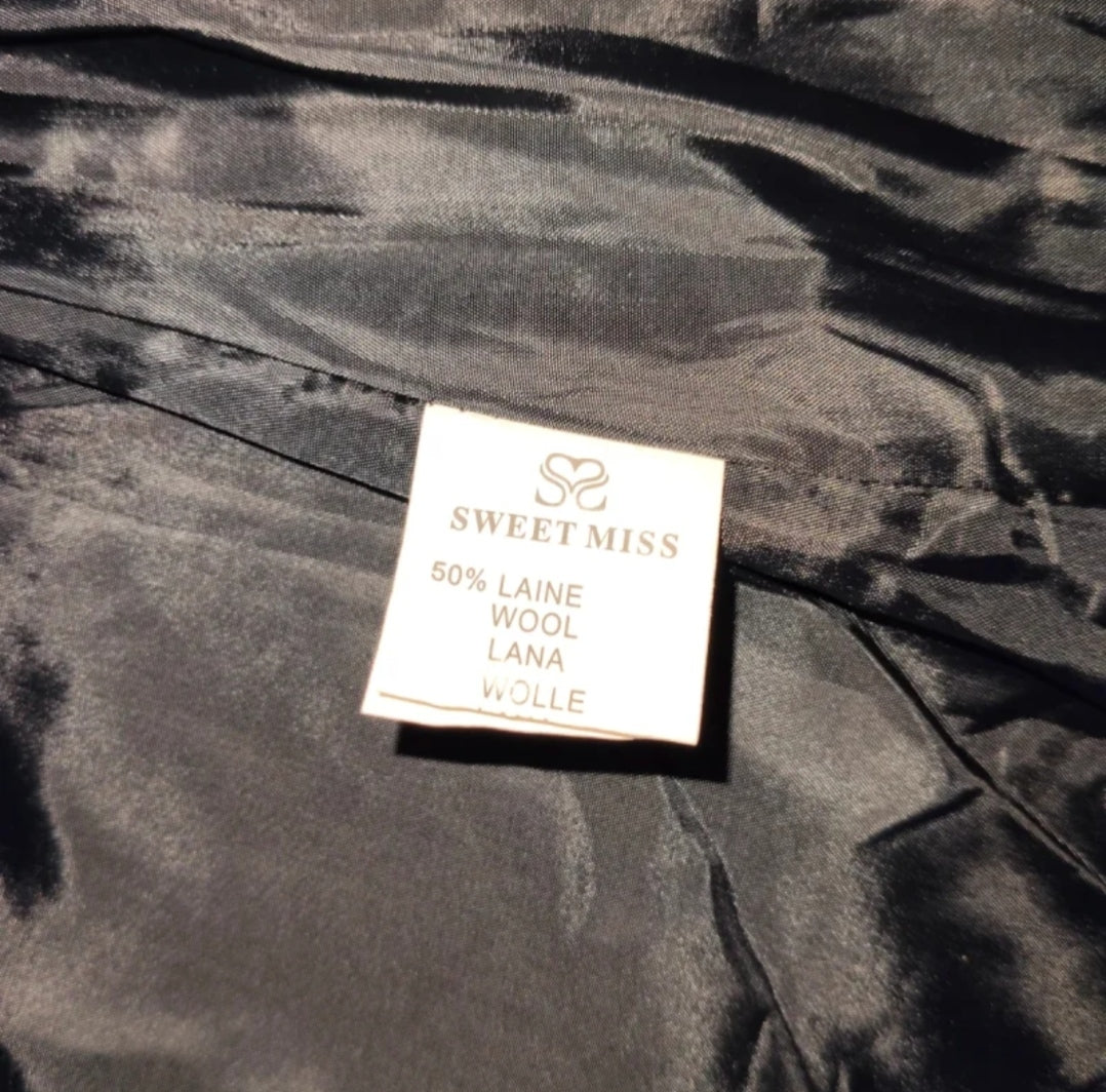 Sweet Miss
Cappotto Donna Damascato Nero
Taglia M