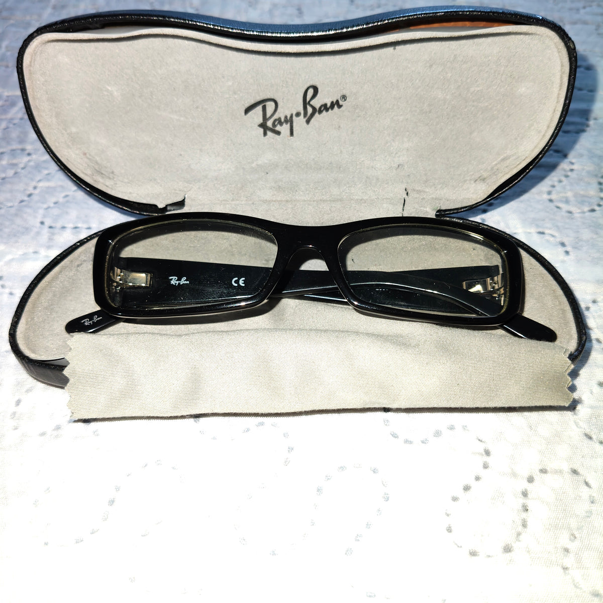 Ray-Ban Occhiali da Vista Neri Lenti Cambiabili