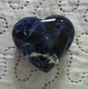 Cuore Sodalite Levigato con Venature