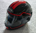 Casco Integrale Airoh Movement S Faster Rosso e Nero Lucido
