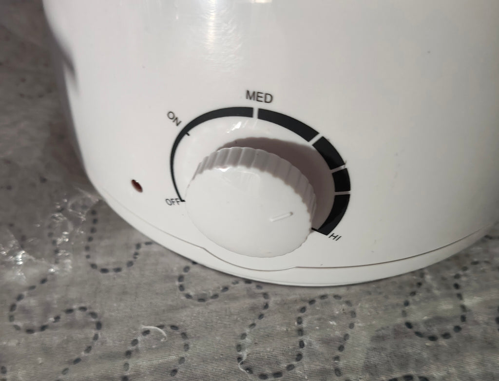 Fornello Scaldacera Wax Heater Naturaverde + Spatole Stendicera
