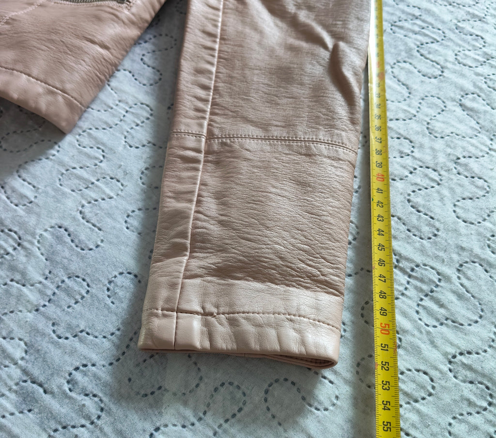 Giubbotto similpelle Terranova rosa taglia XS