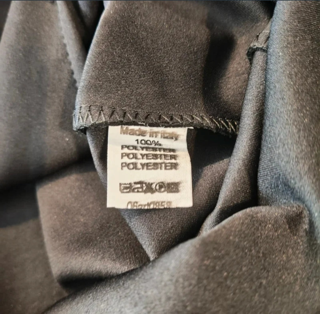 Vestito Pittarello nero sopra il Ginocchio Taglia S