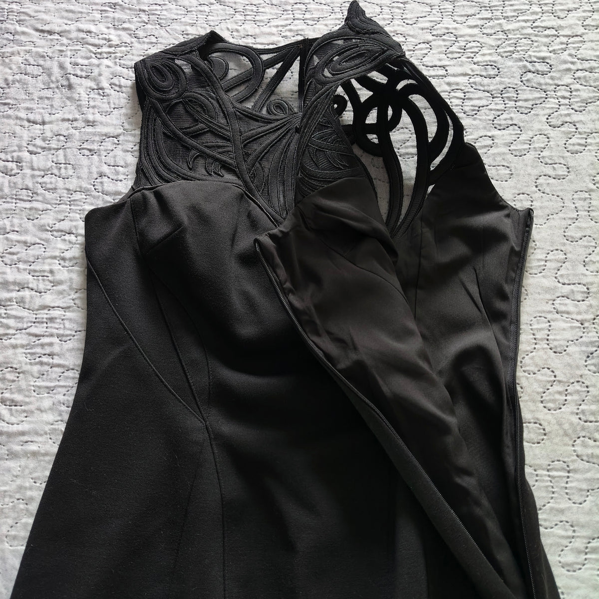 Vestito Elegante Karen Millen Nero Taglia 44