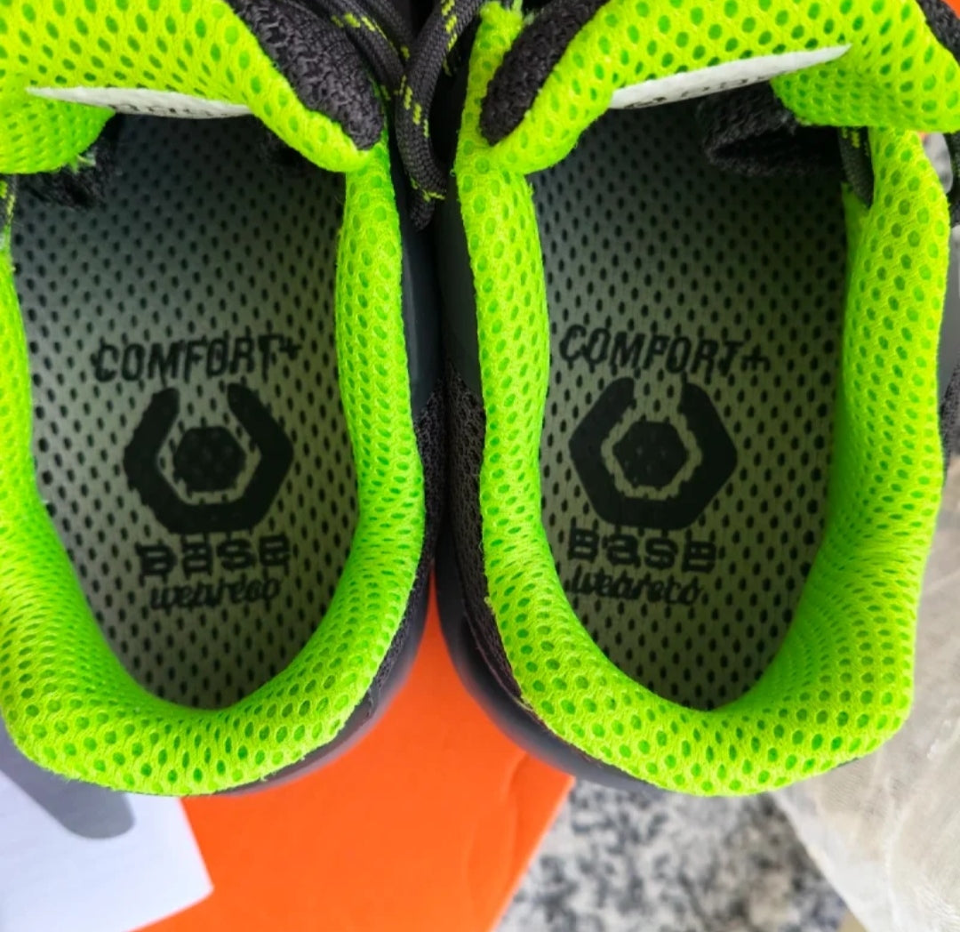 Base Scarpe antinfortunistiche Nere/Verdi Tg 38