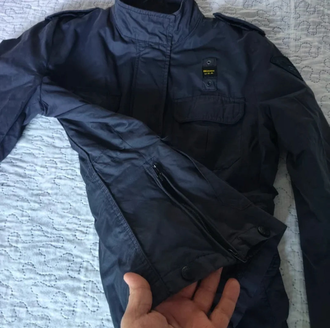Blauer Giubbotto Donna Blauer Blu Taglia L/40