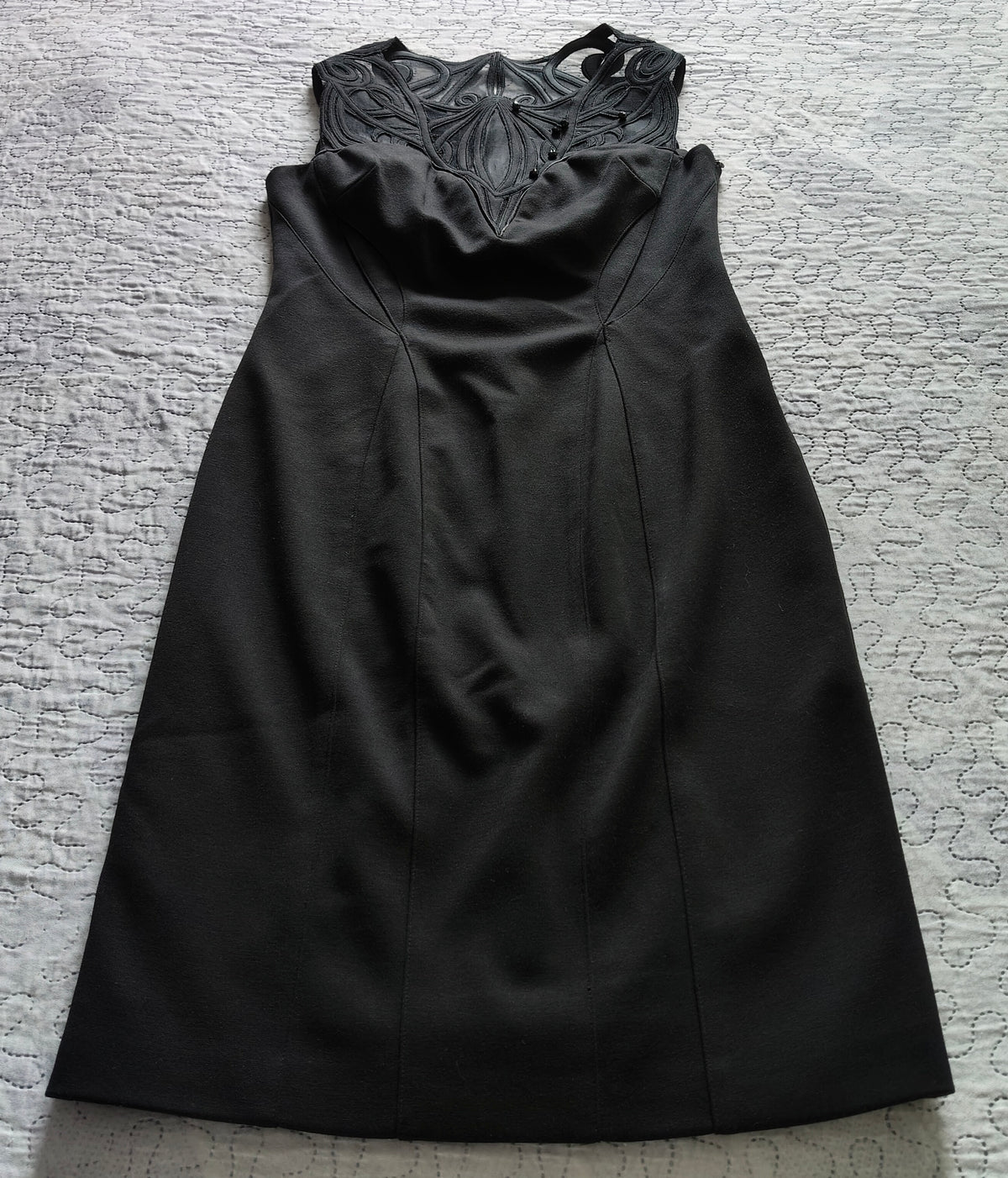 Vestito Elegante Karen Millen Nero Taglia 44