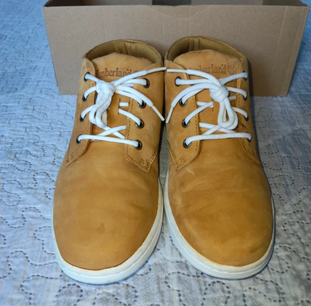 Timberland Scarpe Uomo Camoscio Beige/Marrone Misura 44
