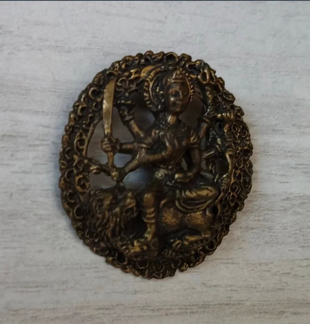 Prende Tibetano Divinità Shiva Bronzo Dorato