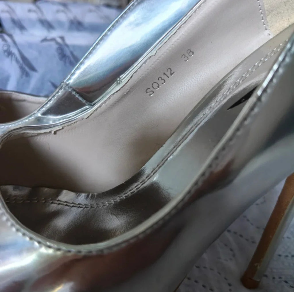 Mimoda  Décolleté Tacco 13  
Argento Specchio Misura 38
