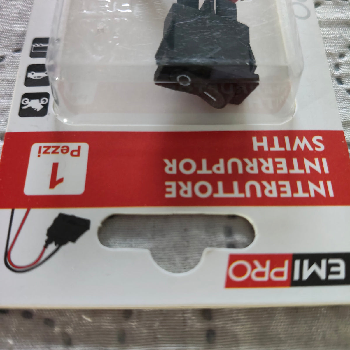 Interruttore ON/OFF 12V