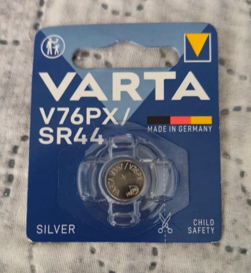 Coppia Varta V76PX/SR44 Micro Batterie